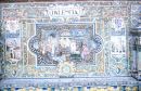 Tilework representing Palencia, Plaza de Espana, Seville